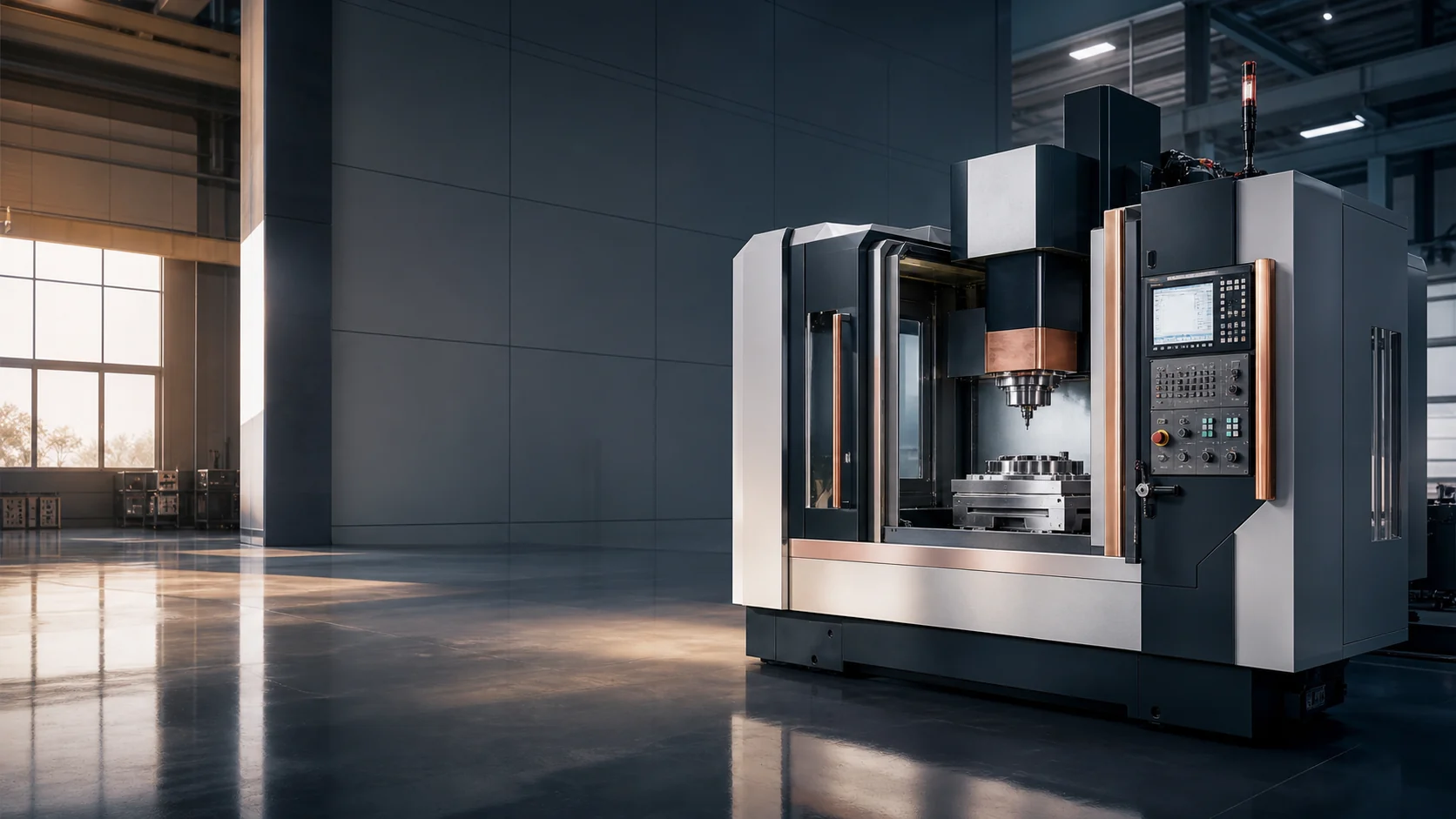 Modern SinoAxis CNC machining center